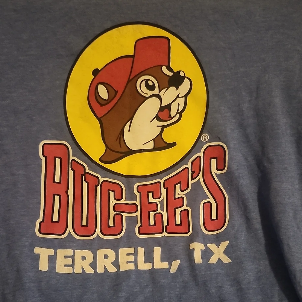 Buc-ee's Blue T Shirt - Picture 1 of 1